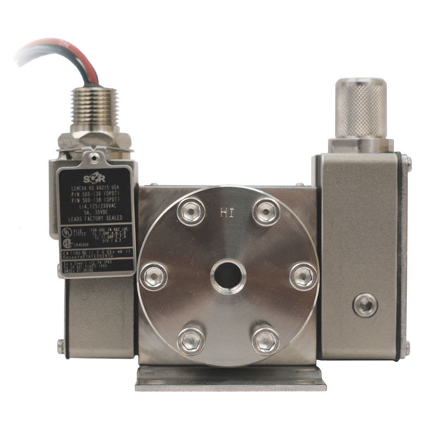 High Static Operation - Explosion Proof Differential Pressure Switch 1