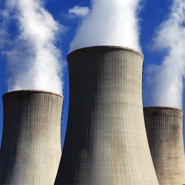 Engineered Solutions for the Nuclear Power Industry - Three operational cooling towers (pictured)