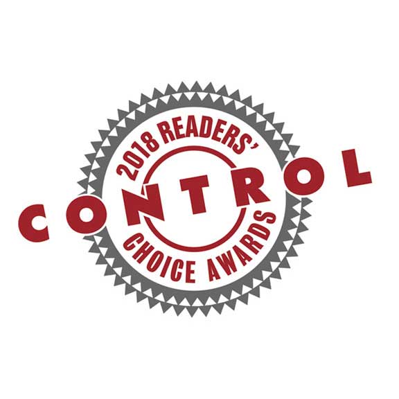 CONTROL 2018 Readers' Choice Awards logo